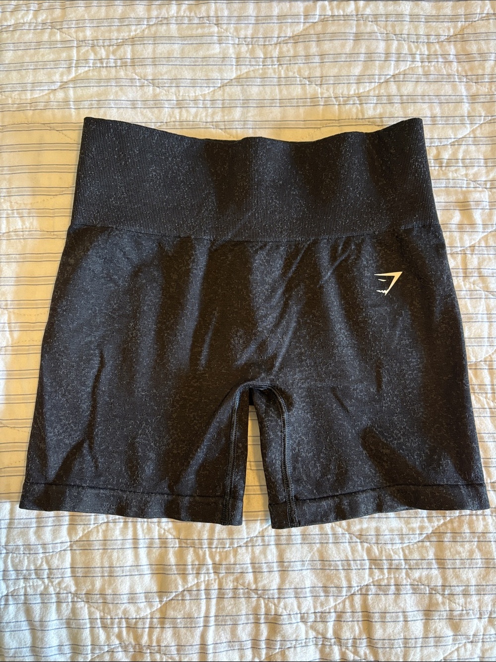 Gymshark Black Seamless High-Waist Bike Shorts